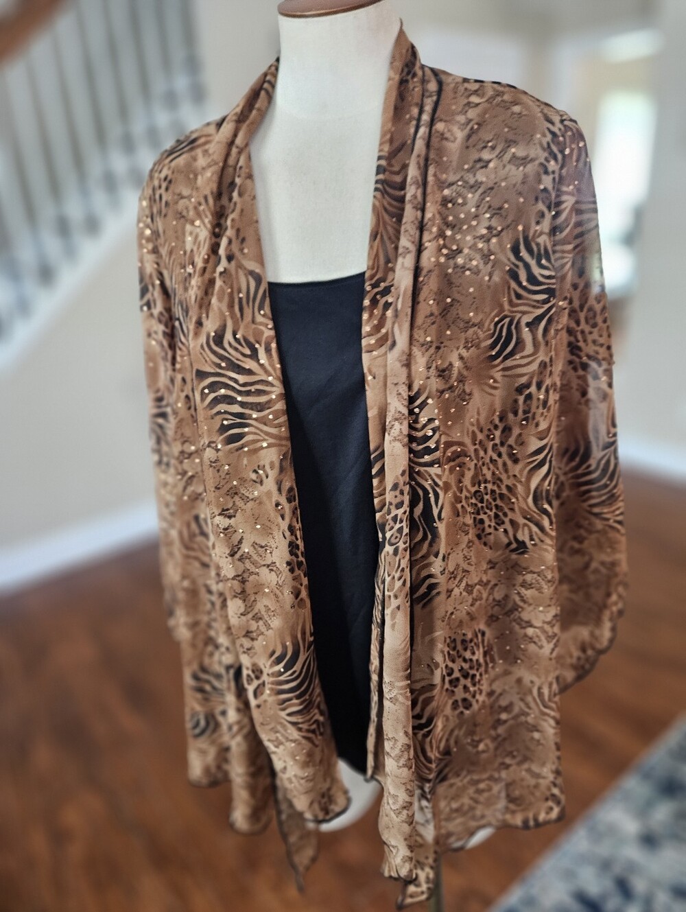 Sara Michelle Lightweight Boho Top 1X